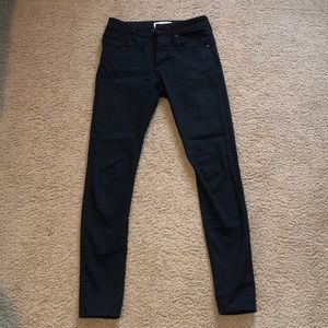 Pac Sun High Rise Black Jean Jegging